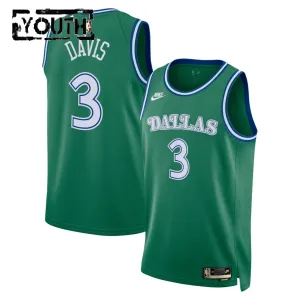 Nike Dallas Mavericks Anthony Davis Trikot Classic Edition 25/26 Swingman Grün Für Kinder