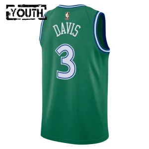 Nike Dallas Mavericks Anthony Davis Trikot Classic Edition 25/26 Swingman Grün Für Kinder
