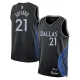 Nike Dallas Mavericks Daniel Gafford Trikot City Edition 25/26 Swingman Schwarz Für Herren