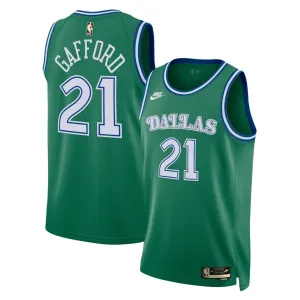 Nike Dallas Mavericks Daniel Gafford Trikot Classic Edition 25/26 Swingman Grün Für Herren
