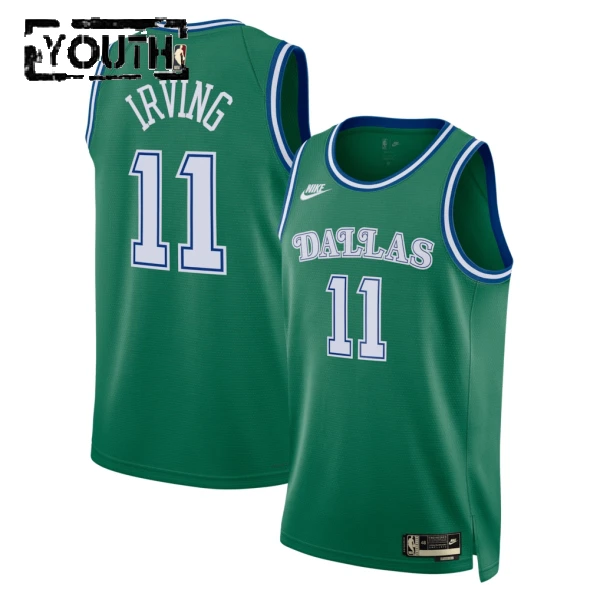 Nike Dallas Mavericks Kyrie Irving Trikot Classic Edition 25/26 Swingman Grün Für Kinder