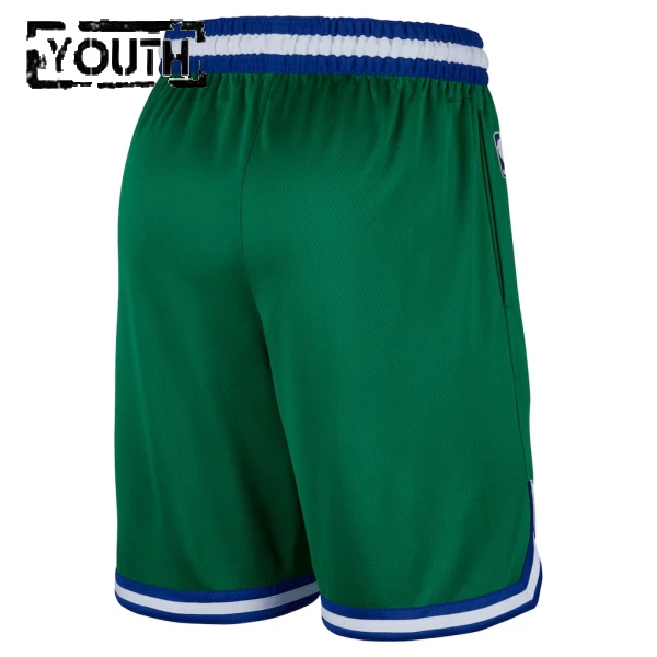 Nike Dallas Mavericks Shorts Classic Edition 25/26 Swingman Für Kinder