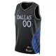 Nike Dallas Mavericks Trikot Personalisiert City Edition 25/26 Swingman Schwarz Für Herren