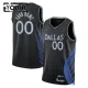 Nike Dallas Mavericks Trikot Personalisiert City Edition 25/26 Swingman Schwarz Für Kinder