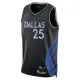 Nike Dallas Mavericks Washington JR Trikot City Edition 25/26 Swingman Schwarz Für Herren