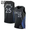 Nike Dallas Mavericks Washington JR Trikot City Edition 25/26 Swingman Schwarz Für Kinder