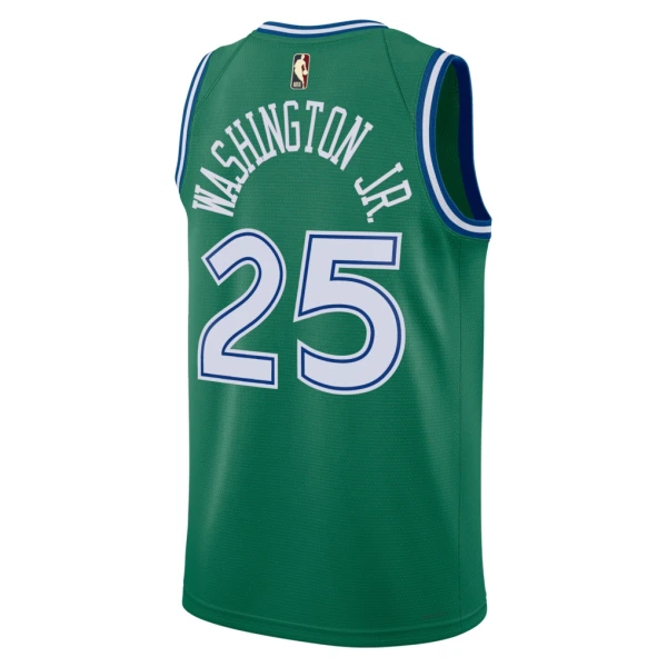 Nike Dallas Mavericks Washington JR Trikot Classic Edition 25/26 Swingman Grün Für Herren