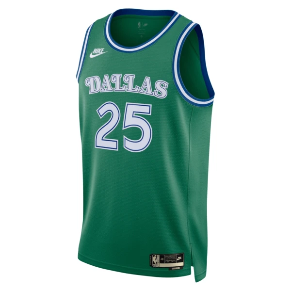 Nike Dallas Mavericks Washington JR Trikot Classic Edition 25/26 Swingman Grün Für Herren
