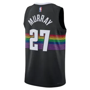 Nike Denver Nuggets Jamal Murray Trikot City Edition 25/26 Swingman Schwarz Für Herren