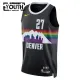 Nike Denver Nuggets Jamal Murray Trikot City Edition 25/26 Swingman Schwarz Für Kinder
