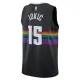 Nike Denver Nuggets Nikola Jokic Trikot City Edition 25/26 Swingman Schwarz Für Herren