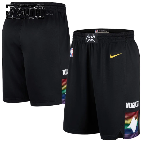 Nike Denver Nuggets Shorts City Edition 25/26 Swingman Für Kinder Nike Denver Nuggets Shorts City Edition 25/26 Swingman Für Kinder