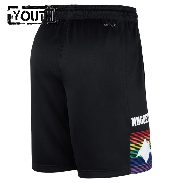 Nike Denver Nuggets Shorts City Edition 25/26 Swingman Für Kinder