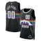 Nike Denver Nuggets Trikot Personalisiert City Edition 25/26 Swingman Schwarz Für Herren