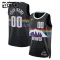 Nike Denver Nuggets Trikot Personalisiert City Edition 25/26 Swingman Schwarz Für Kinder