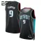 Nike Detroit Pistons Ausar Thompson Trikot City Edition 25/26 Swingman Schwarz Für Kinder