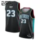 Nike Detroit Pistons Jaden Ivey Trikot City Edition 25/26 Swingman Schwarz Für Kinder