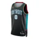 Nike Detroit Pistons Jalen Duren Trikot City Edition 25/26 Swingman Schwarz Für Herren