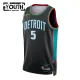 Nike Detroit Pistons Ron Holland II Trikot City Edition 25/26 Swingman Schwarz Für Kinder