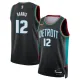 Nike Detroit Pistons Tobias Harris Trikot City Edition 25/26 Swingman Schwarz Für Herren