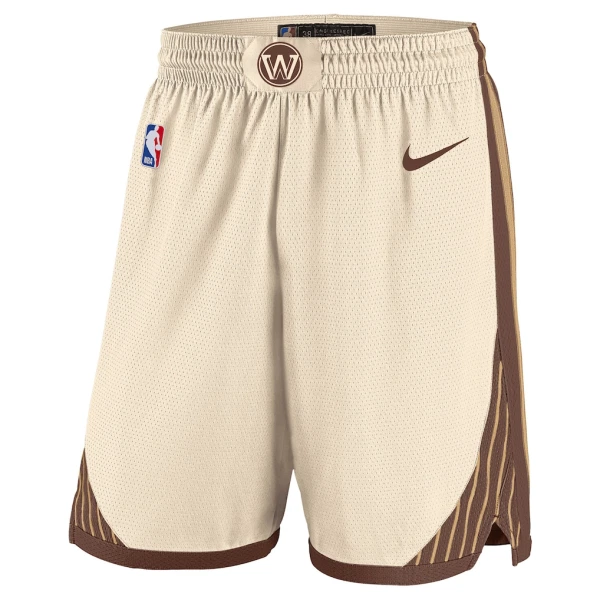 Nike Golden State Warriors Shorts City Edition 25/26 Swingman Für Herren
