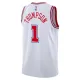 Nike Houston Rockets Amen Thompson Trikot City Edition 25/26 Swingman Weiß Für Herren