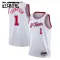 Nike Houston Rockets Amen Thompson Trikot City Edition 25/26 Swingman Weiß Für Kinder
