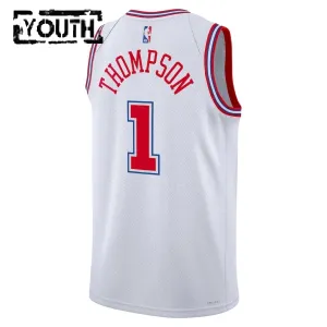 Nike Houston Rockets Amen Thompson Trikot City Edition 25/26 Swingman Weiß Für Kinder