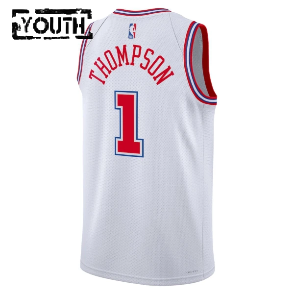Nike Houston Rockets Amen Thompson Trikot City Edition 25/26 Swingman Weiß Für Kinder