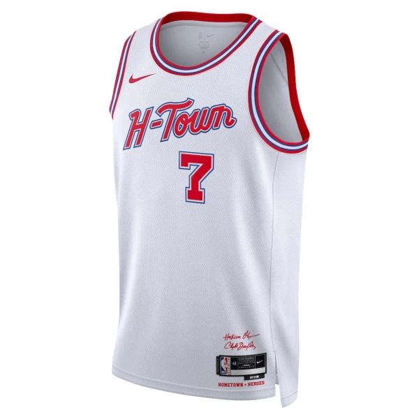 Nike Houston Rockets Kevin Durant Trikot City Edition 25/26 Swingman Weiß Für Herren