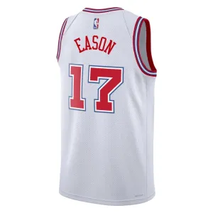 Nike Houston Rockets Tari Eason Trikot City Edition 25/26 Swingman Weiß Für Herren