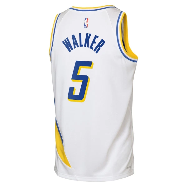 Nike Indiana Pacers Jarace Walker Trikot City Edition 25/26 Swingman Weiß Für Herren