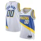 Nike Indiana Pacers Trikot Personalisiert City Edition 25/26 Swingman Weiß Für Herren