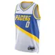 Nike Indiana Pacers Tyrese Haliburton Trikot City Edition 25/26 Swingman Weiß Für Herren