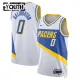 Nike Indiana Pacers Tyrese Haliburton Trikot City Edition 25/26 Swingman Weiß Für Kinder