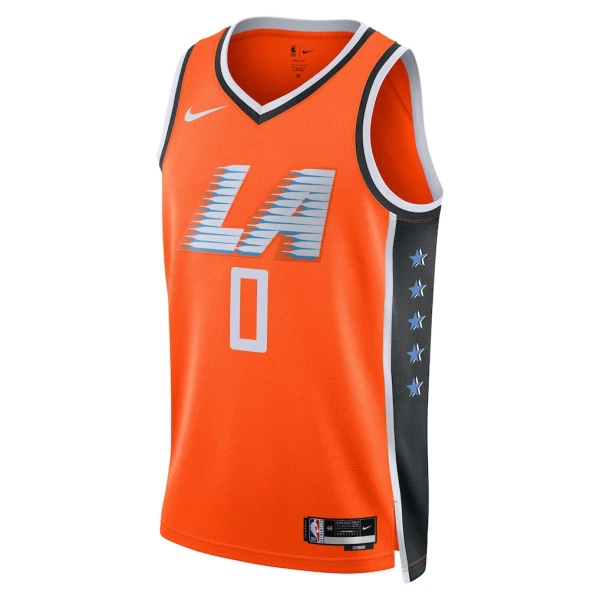 Nike LA Clippers Bradley Beal Trikot City Edition 25/26 Swingman Orange Für Herren