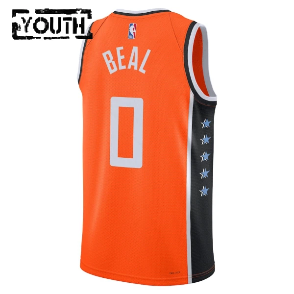 Nike LA Clippers Bradley Beal Trikot City Edition 25/26 Swingman Orange Für Kinder
