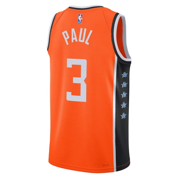 Nike LA Clippers Chris Paul Trikot City Edition 25/26 Swingman Orange Für Herren