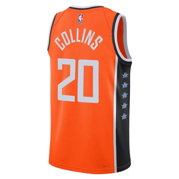 Nike LA Clippers John Collins Trikot City Edition 25/26 Swingman Orange Für Herren