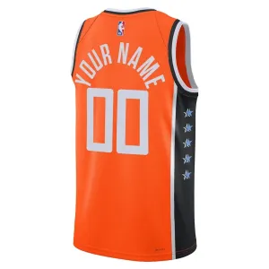 Nike LA Clippers Trikot Personalisiert City Edition 25/26 Swingman Orange Für Herren
