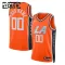 Nike LA Clippers Trikot Personalisiert City Edition 25/26 Swingman Orange Für Kinder