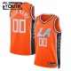 Nike LA Clippers Trikot Personalisiert City Edition 25/26 Swingman Orange Für Kinder