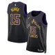 Nike Los Angeles Lakers Austin Reaves Trikot City Edition 25/26 Swingman Schwarz Für Herren