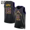 Nike Los Angeles Lakers Austin Reaves Trikot City Edition 25/26 Swingman Schwarz Für Kinder