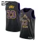 Nike Los Angeles Lakers Lebron James Trikot City Edition 25/26 Swingman Schwarz Für Kinder