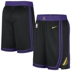 Nike Los Angeles Lakers Shorts City Edition 25/26 Swingman Für Herren