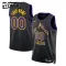 Nike Los Angeles Lakers Trikot Personalisiert City Edition 25/26 Swingman Schwarz Für Kinder