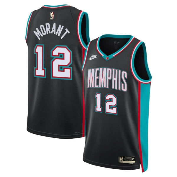 Nike Memphis Grizzlies Ja Morant Trikot Classic Edition 25/26 Swingman Schwarz Für Herren Nike Memphis Grizzlies Ja Morant Trikot Classic Edition 25/26 Swingman Schwarz Für Herren