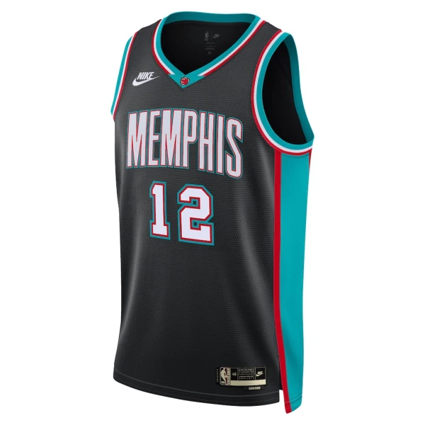Nike Memphis Grizzlies Ja Morant Trikot Classic Edition 25/26 Swingman Schwarz Für Herren