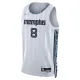 Nike Memphis Grizzlies Jaren Jackson JR Trikot City Edition 25/26 Swingman Grau Für Herren